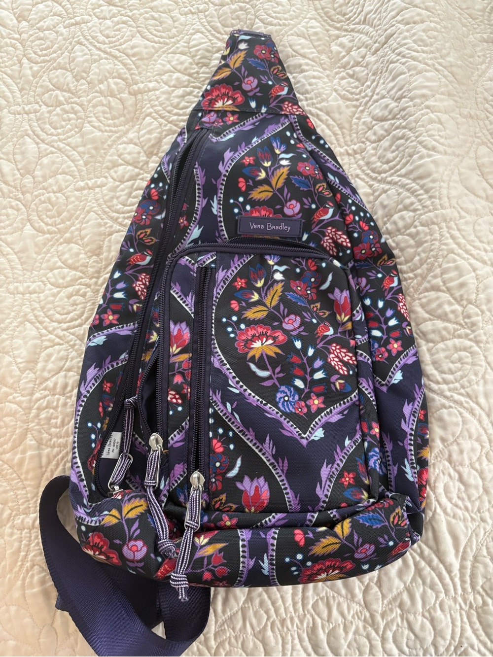 Vera Bradley Lighten Up Sling Backpack in Foxwood
